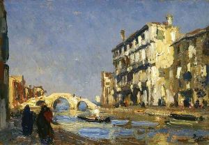 View of Canareggio by Beppe Ciardi
