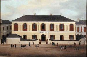 The House of Byron Bininger (1826-1903), Shanghai, c.1870 by Chow Qua