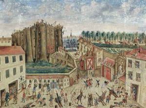 The Siege of the Bastille, 1789 by Claude Cholat