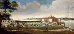 View of Ulriksdal Palace from the South, 1732 by David von Coln