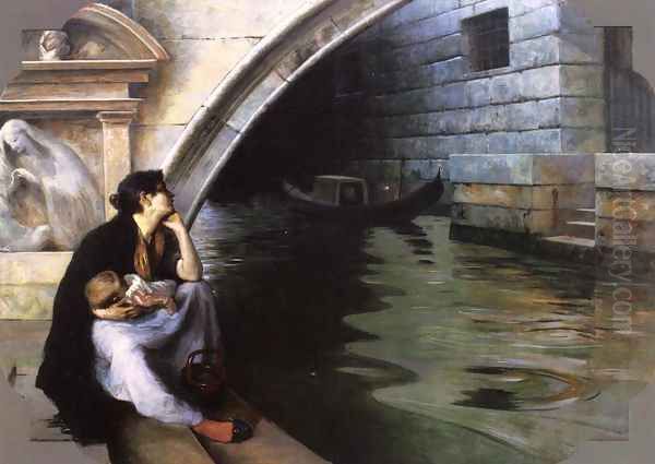 The Bridge of Sighs, Venice - view 1