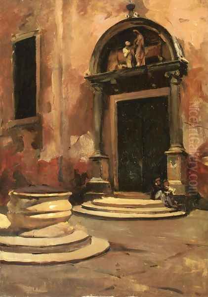 Entrance of Little Church - view 1