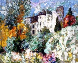 The Chateau in Summer by Victor Charreton