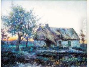 Paysage Avec La Chaumiere