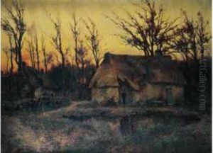 Huile Sur Toile, Signee En Bas A Gauche. Huile Sur Toile, Signee En Bas A Gauche.