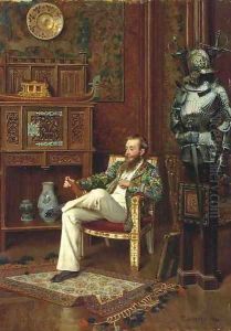 Graf Micha Tyszkiewicz in his kunst und wunderkammer