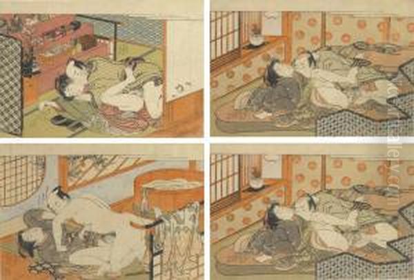 Set Of Twelve Erotic Prints - view 1
