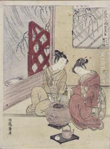 New Designs For Spring Grasses by Isoda Koryusai