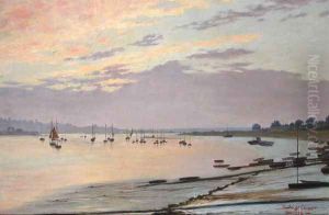 Low Tide, 1919 by W. Savage Cooper