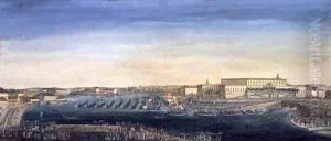 The Acclamation of King Carl XIV Johan of Sweden (1763-1844) 1818 by Axel Frederick Cederholm