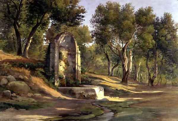 Via Appia Antica in Rome, 19th century - view 1