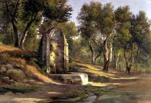 Via Appia Antica in Rome, 19th century by Solomon Corrodi