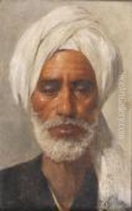 Portrait D'homme Au Turban