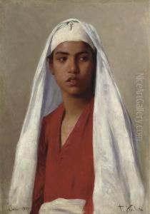 Portrait Of A Young Egyptian Girl