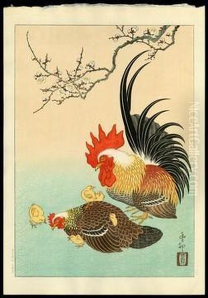 Rooster And Hen - view 1