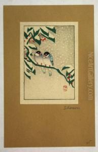 Japanese Small Modern by Ohara Koson