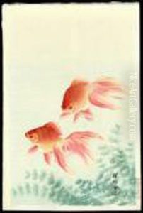 Goldfish by Ohara Koson