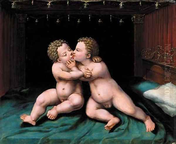 The Infant Christ and Infant Saint John the Baptist - view 1