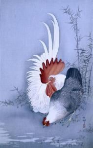 Chickens by Ohara Koson