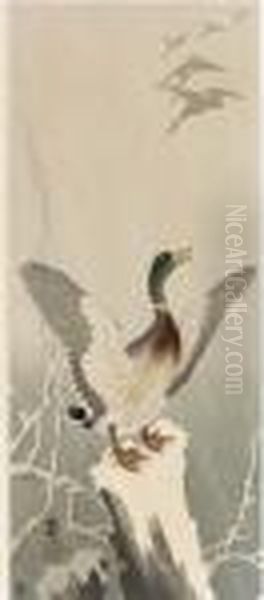 Three Prints, Birds And Flowers - view 1
