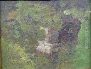 Britton's Mill, Clove Lake by Frederick William Kost