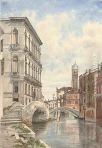 The Palazzo Diedo, Ponte Fosca, Venice by Harriet Cheney