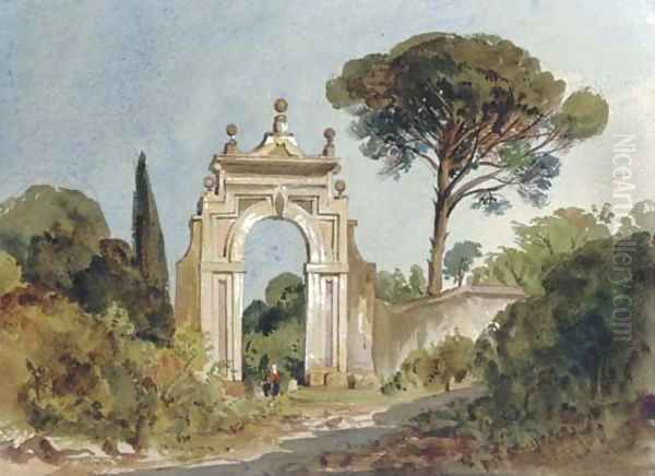 The Villa Muti, Frascati - view 1