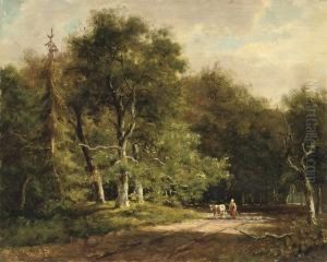 In The Forest by Everhardus Koster