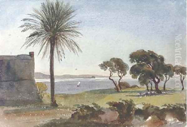 The Duchess of Sermoneta's excavation at Santa Marinella, near Civitavecchia - morning - view 1
