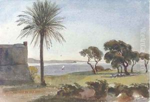 The Duchess of Sermoneta's excavation at Santa Marinella, near Civitavecchia - morning by Harriet Cheney