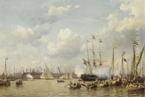 A Regatta On The Ij, Amsterdam