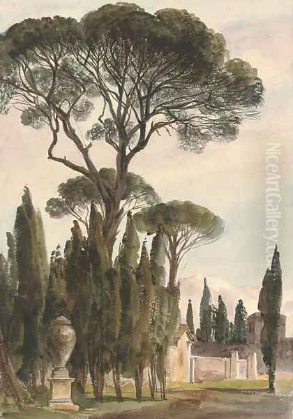The Villa Borghese, Rome 4 - view 1