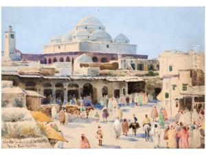 Tunis, 
Bab-souika by Jeno, Eugene Koszkol