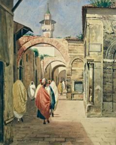 Promeneurs A Tunis