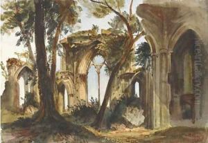 Netley Abbey, Hampshire by Harriet Cheney
