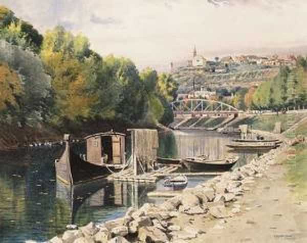 Esztergomi Taban A Kisdunanal - view 1