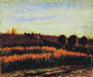 Twilight In The Fields, 1910s Twilight In The Fields, 1910s