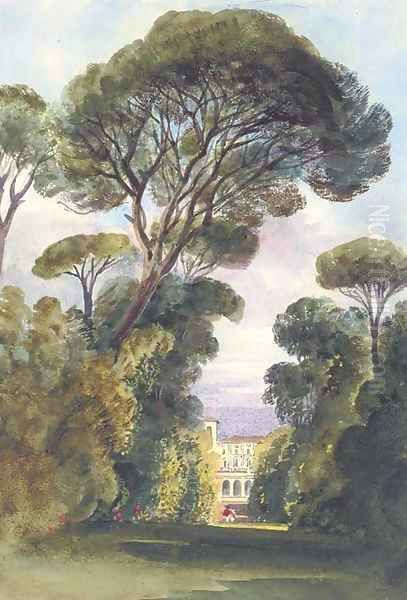 The casino of the Villa Borghese, Rome - view 1