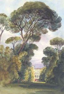 The casino of the Villa Borghese, Rome by Harriet Cheney