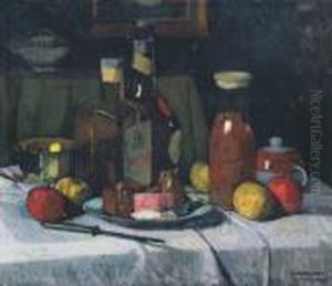 Still-life With Fruit by Gyula Kosztolanyi Kann