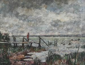 Lake Before A Storm by Karoly Kotasz