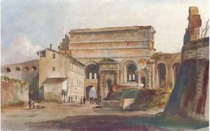 The Porta Maggiore, Rome by Harriet Cheney