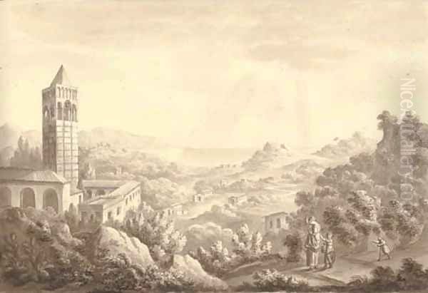 The Strada di Mergellina, Naples - view 1