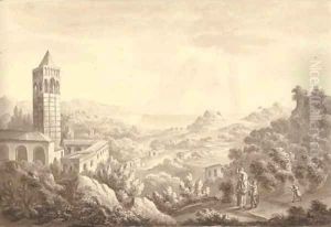 The Strada di Mergellina, Naples by Harriet Cheney