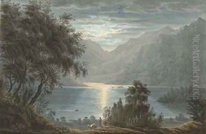 The upper part of Ullswater from Lyulph's Tower by Harriet Cheney
