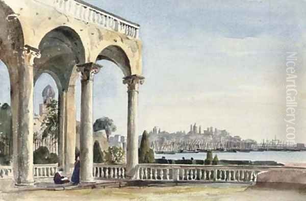 The Villa Doria at Genoa - view 1