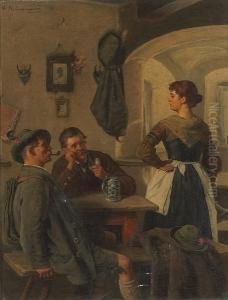 At Ease In The Tavern by G.Hugo Kotschenreiter