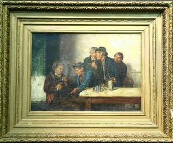 Men In A Tavern - view 1