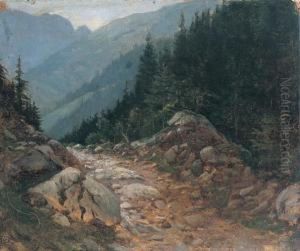 Pejzaz Tatrzanski by Aleksander Kotsis