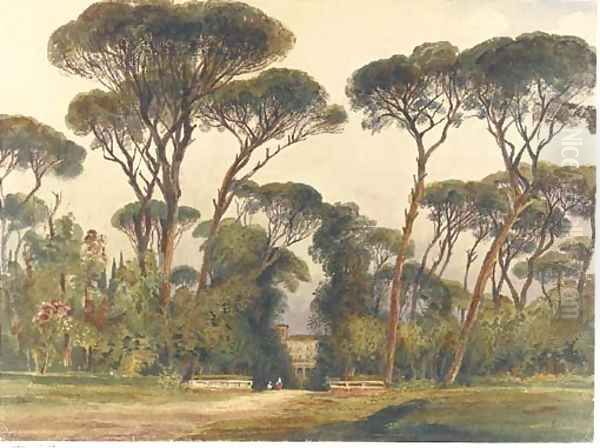 Villa Borghese, Rome - view 1